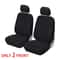 Car Seat Covers Full Set Front Split Rear Bench For Car Universal Cloth SUV Sedan Van 6