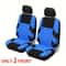 Car Seat Covers Full Set Front Split Rear Bench For Car Universal Cloth SUV Sedan Van 8