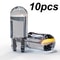 10 Pack W5W LED T10 Car Lights COB Glass Interior Bulbs White Ice Blue Yellow Auto License Plate Do 0