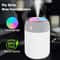 Portable Mini USB Air Humidifier Aroma Diffuser LED Cool Light 330ml 0