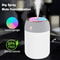 Portable Mini USB Air Humidifier Aroma Diffuser LED Cool Light 330ml 0