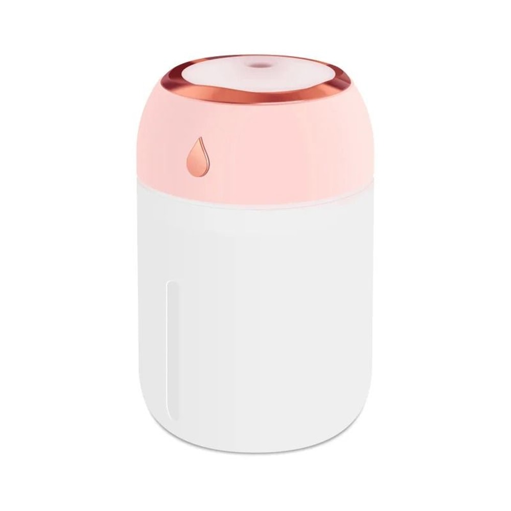 Portable Mini USB Air Humidifier Aroma Diffuser LED Cool Light 330ml 8
