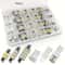 42pcs T10 5050 Car LED Light Bulb Interior Dome Trunk License Plate Lamps Kit White 0