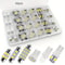 42pcs T10 5050 Car LED Light Bulb Interior Dome Trunk License Plate Lamps Kit White 0