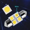 42pcs T10 5050 Car LED Light Bulb Interior Dome Trunk License Plate Lamps Kit White 2