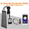 Neon 36 48 72 LED Car Interior Ambient Foot Light Wireless Remote Music APP Control RGB Decorative 12