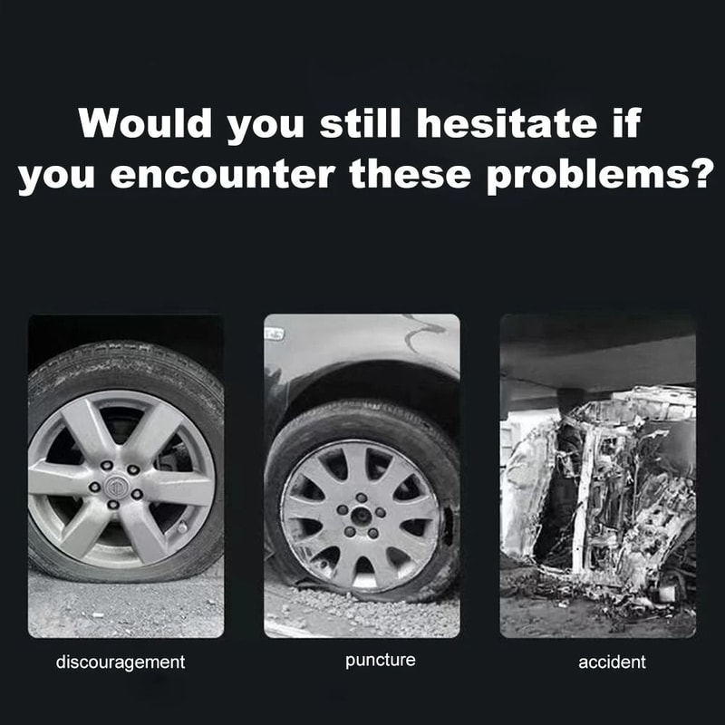 12V 150PSI Mini Air Compressor Dual Cylinder Heavy Duty Tire Inflator With LED Light 1