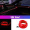 5M Car Interior LED Strip Light Neon Ambient USB Light 7