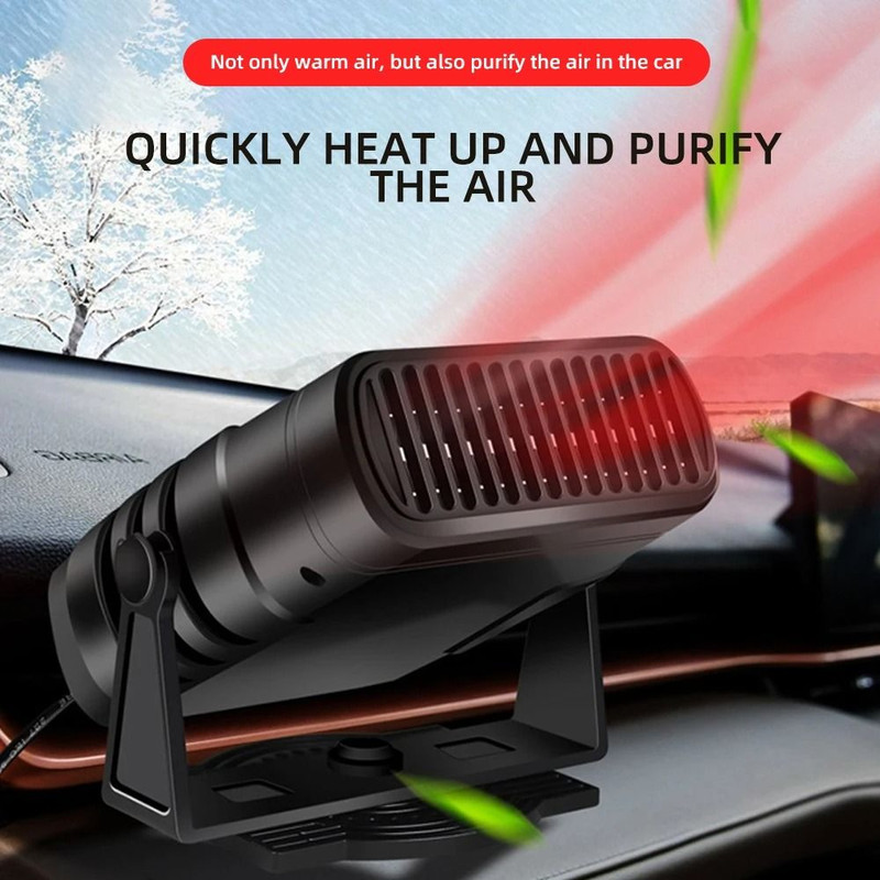 2 In 1 Car Cooling And Heater Fan 12V Or 24V Defogger 0