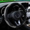 PU Leather Steering Wheel Cover Carbon Fiber Style 11