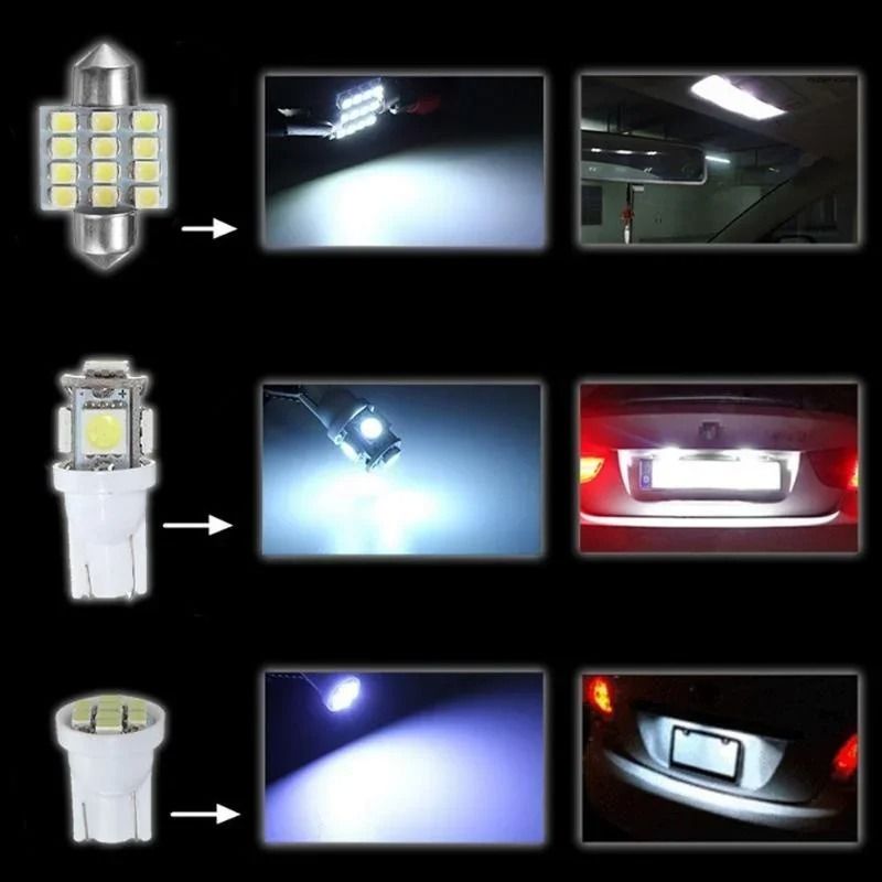 Universal Car Interior LED Light Upgrade Kit 5