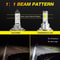H7 LED Headlight Combo Kit Super Bright 6000K White Bulbs 3