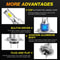 H7 LED Headlight Combo Kit Super Bright 6000K White Bulbs 4