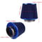 76mm 3 Inch Car Air Filter High Flow Intake Kit Mesh Cone Engine Protector 2