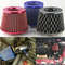 76mm 3 Inch Car Air Filter High Flow Intake Kit Mesh Cone Engine Protector 5