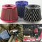 76mm 3 Inch Car Air Filter High Flow Intake Kit Mesh Cone Engine Protector 5