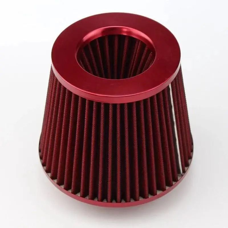 76mm 3 Inch Car Air Filter High Flow Intake Kit Mesh Cone Engine Protector 6