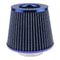 76mm 3 Inch Car Air Filter High Flow Intake Kit Mesh Cone Engine Protector 7