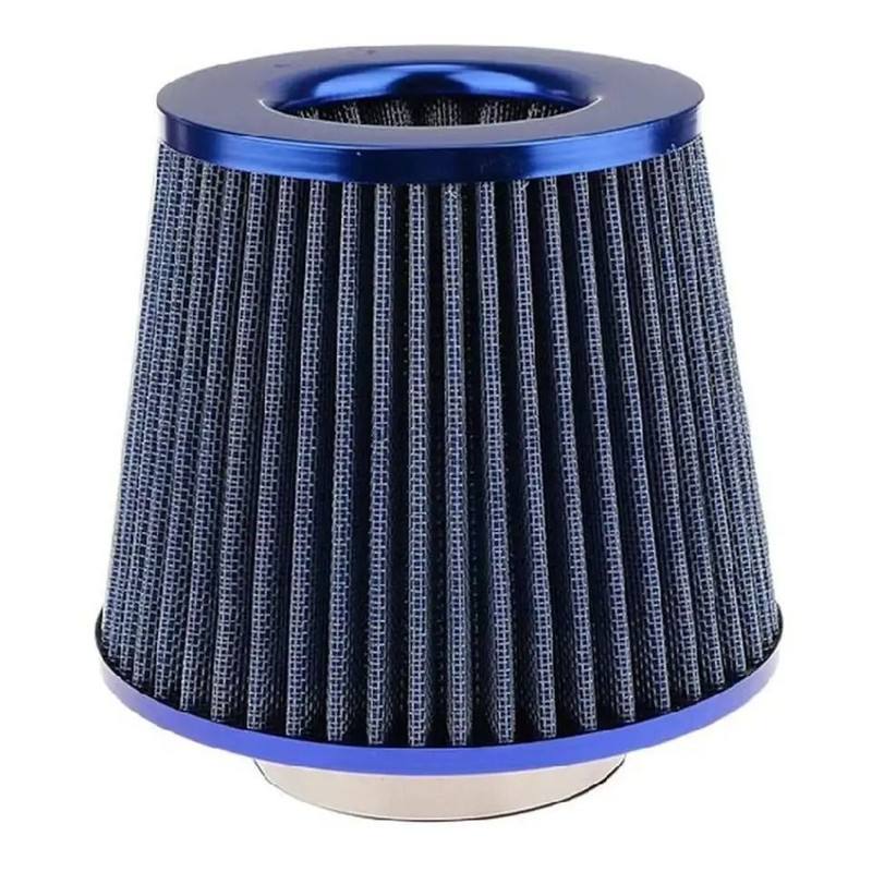 76mm 3 Inch Car Air Filter High Flow Intake Kit Mesh Cone Engine Protector 7