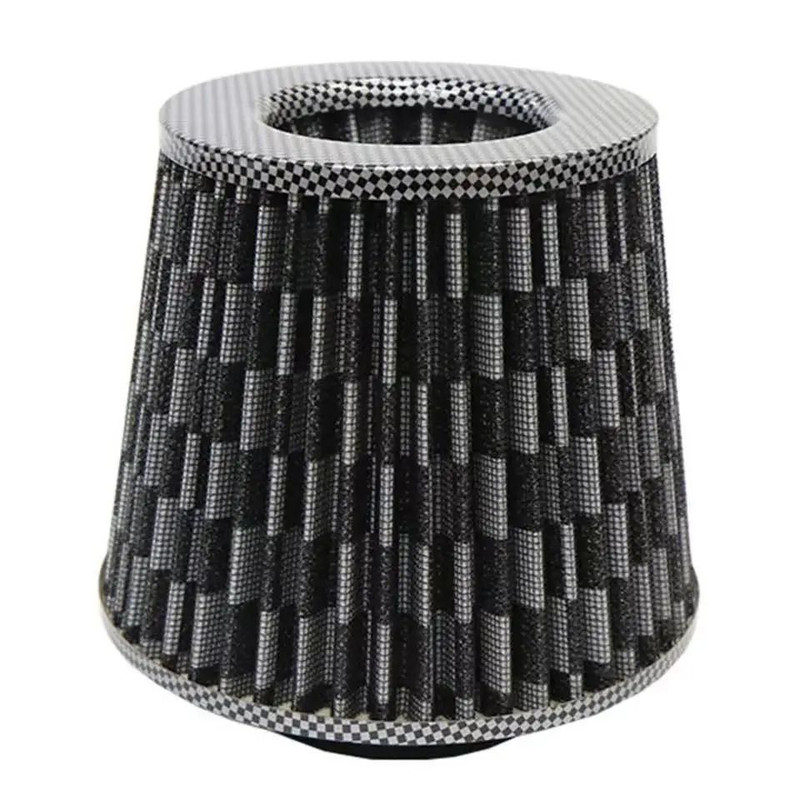 76mm 3 Inch Car Air Filter High Flow Intake Kit Mesh Cone Engine Protector 11