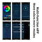 RGB Car Interior Ambient LED Light Strip With App Control 4