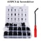 Car Fastener Clip Kit Fender Rivet Retainer Plastic Clips 800pcs 7
