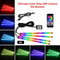 RGB Car Interior Ambient LED Light Strip 2345m 18