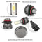 Mini LED Car Headlight Bulbs 6000LM 6000K Pair 4