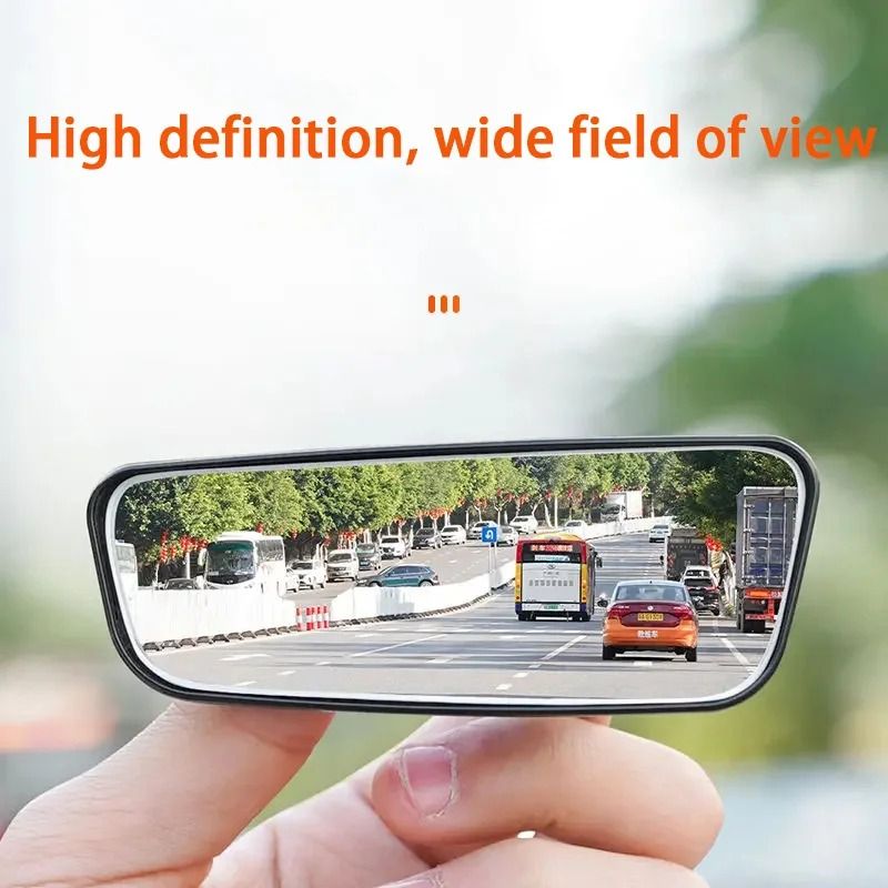 Adjustable Blind Spot Mirror Set For Wide Angle Car Rearview Safety 2