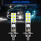 H1 Super White LED Headlight Fog Light Bulbs Kit 1