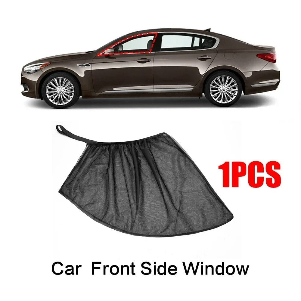 Car Rear Side Window Sunshade UV Protect Mesh Privacy Curtain 7