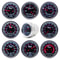 Universal 52mm Analog LED Gauge With White Case And Gauge Pod 0