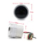 Universal 52mm Analog LED Gauge With White Case And Gauge Pod 3