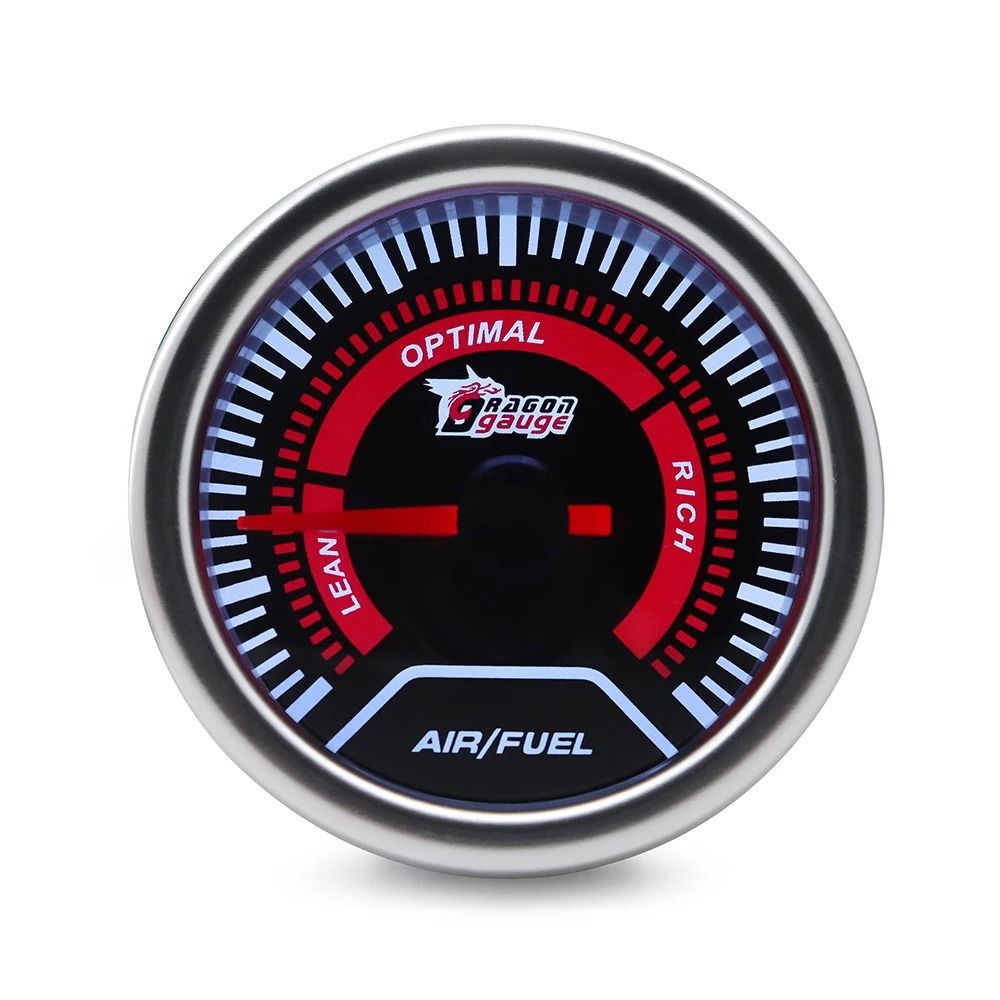 Universal 52mm Analog LED Gauge With White Case And Gauge Pod 14