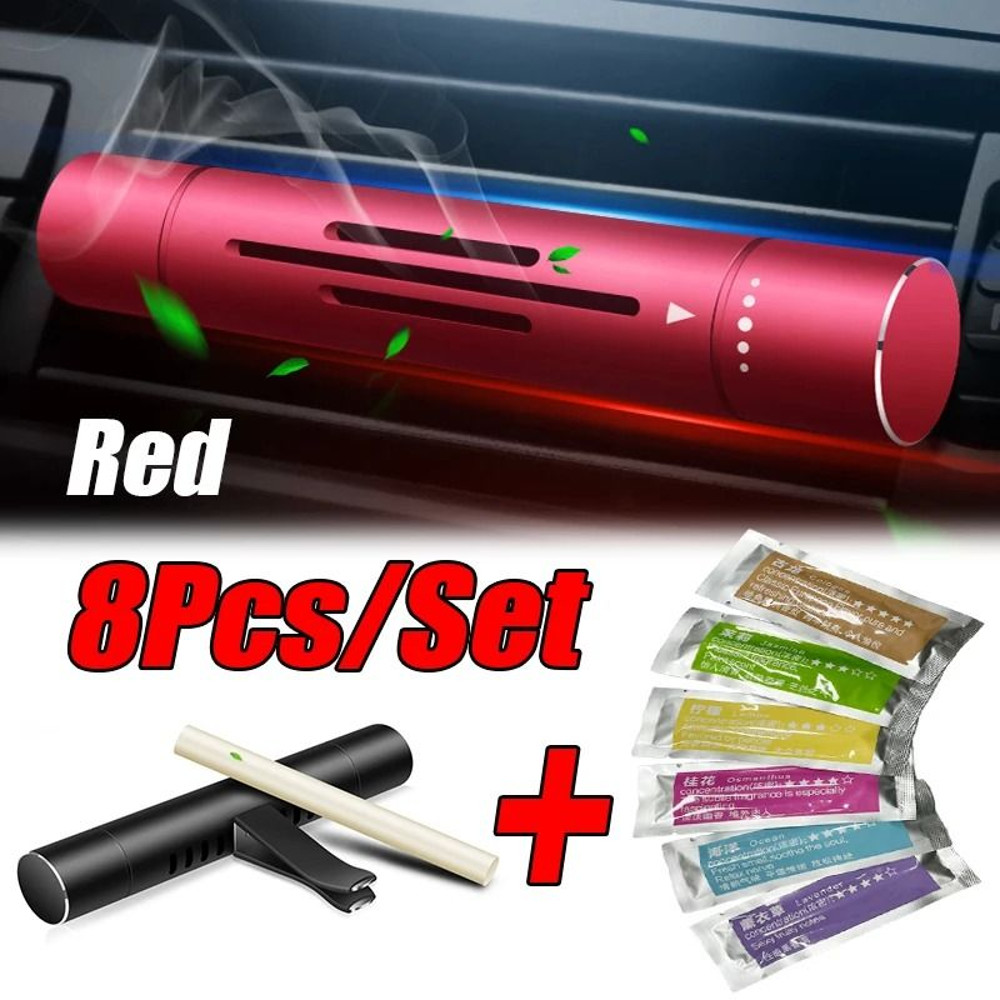 Car Air Vent Perfume Clip Set 8Pack Car Air Freshener Aroma Fragrance 6