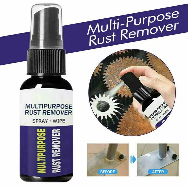 Rust Remover Liquid 30ml Car Detailing Metal Chrome Auto Maintenance 5