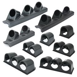 52mm car gauge pod black single dual triple hole holder bracket