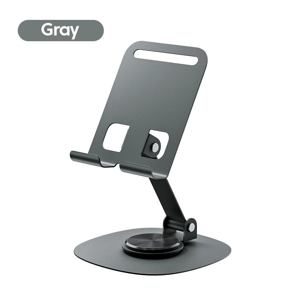 Rotating Table Cell Phone Holder Stand For Desk And Mobile Devices 5