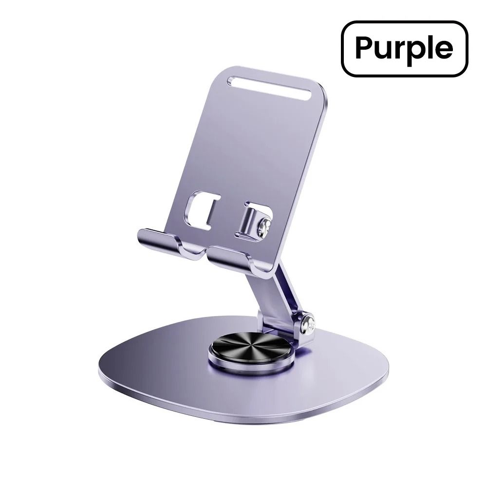 Rotating Table Cell Phone Holder Stand For Desk And Mobile Devices 7