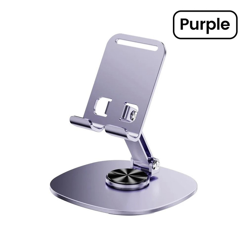 Rotating Table Cell Phone Holder Stand For Desk And Mobile Devices 7