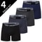 Mens Breathable Stretch Long Underwear Shorts Comfortable Athletic Boxer Briefs 20