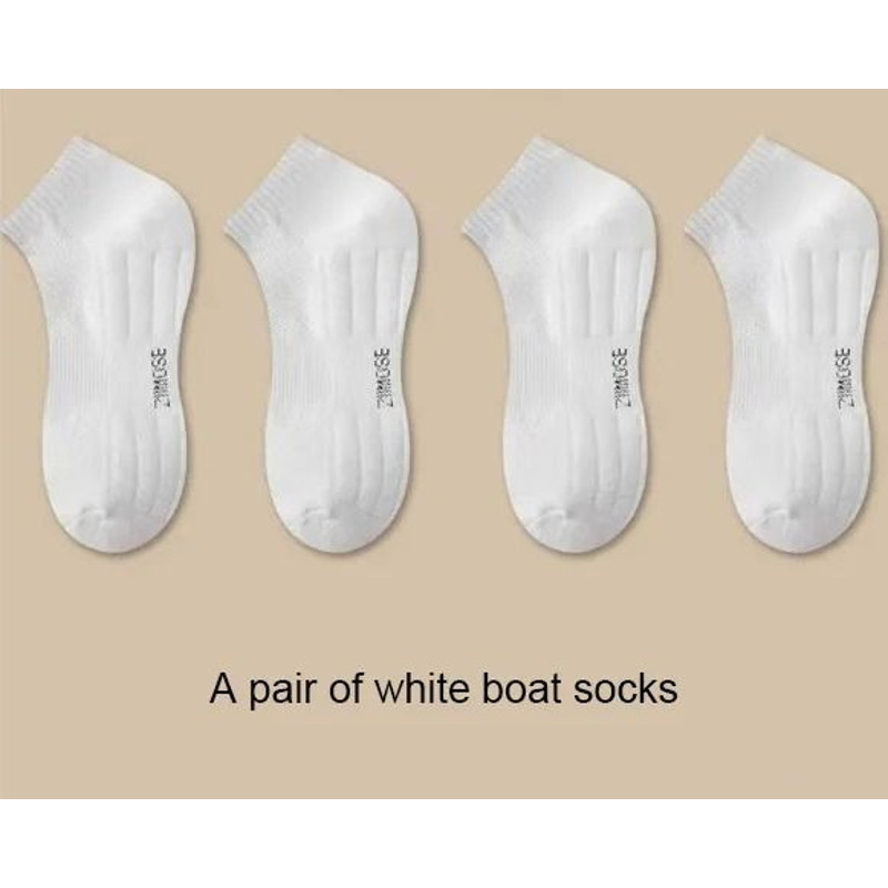 Mens Cotton Mid Tube Sports Socks With Thick Towel Bottom And Deodorizing Comfort 6