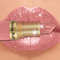 Long Lasting Matte Velvet Lipstick With Pearlescent Pink Glitter Shimmer Finish 0