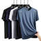 Mens Quick Dry Breathable Outdoor Sports Running T Shirt 0