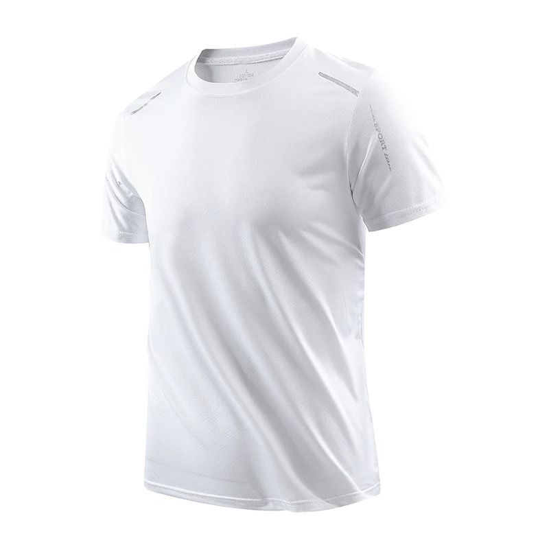 Mens Quick Dry Breathable Outdoor Sports Running T Shirt 6