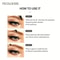 Waterproof 4 Tip Split Eyebrow Pen In 6 Colors 4