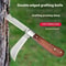 Folding Grafting Knife Garden Pruning Tool With Wooden Handle 0