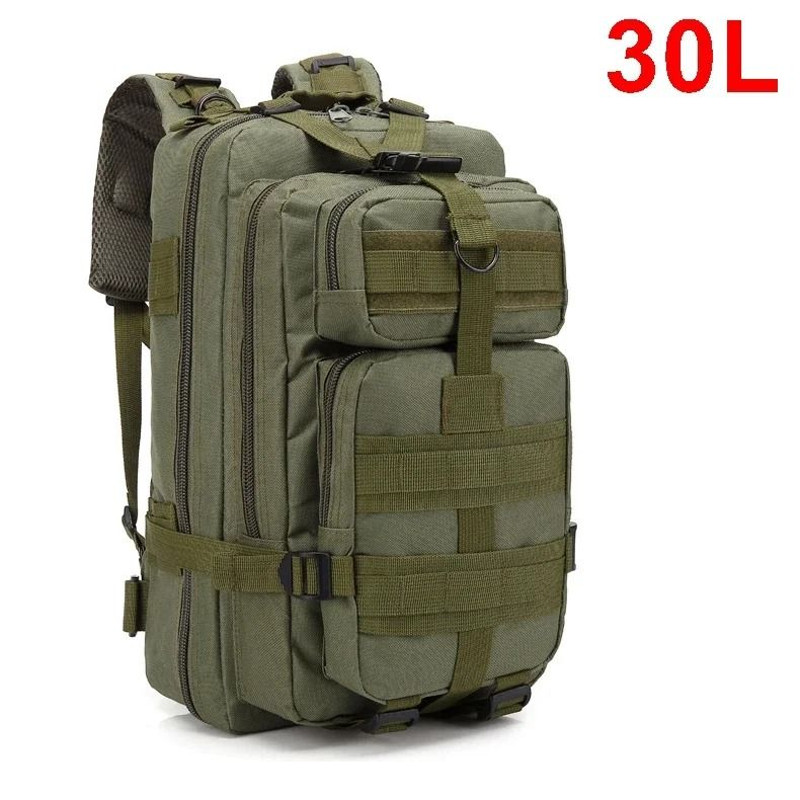 Large Capacity Tactical Outdoor Backpack For Hiking Travel And Survival 12