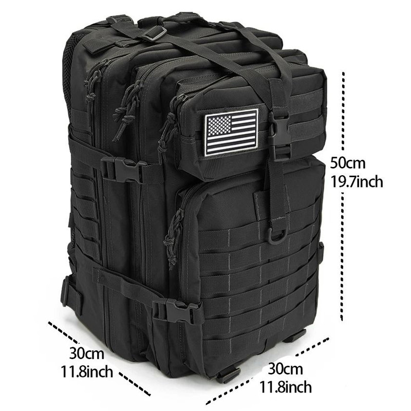 Large Capacity Tactical Outdoor Backpack For Hiking Travel And Survival 5