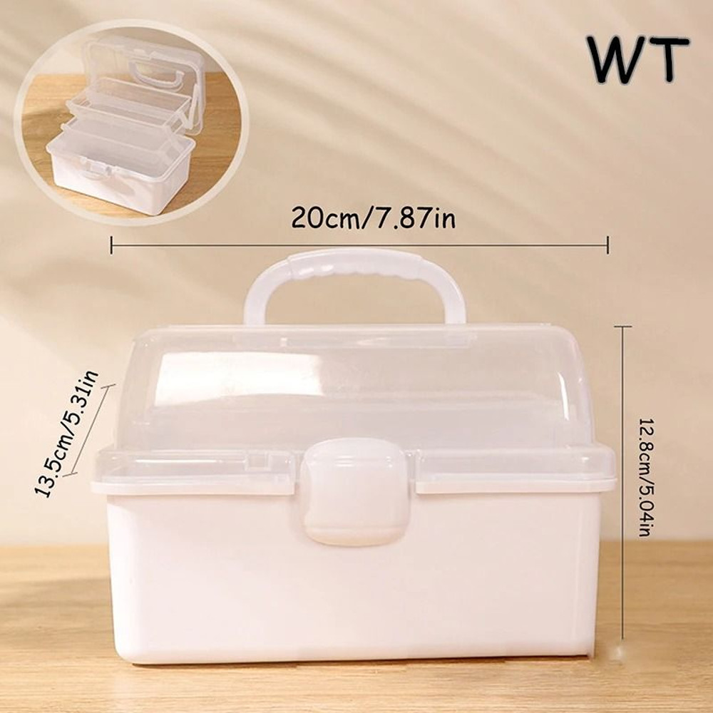 Foldable Three Tier Storage Box For Kids Accessories And Jewelry Organization 11